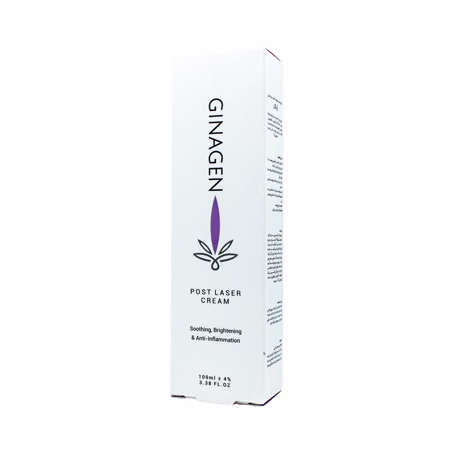 کرم بعد از لیزر ژیناژن مناسب پوست آسیب دیده بدن - f0x