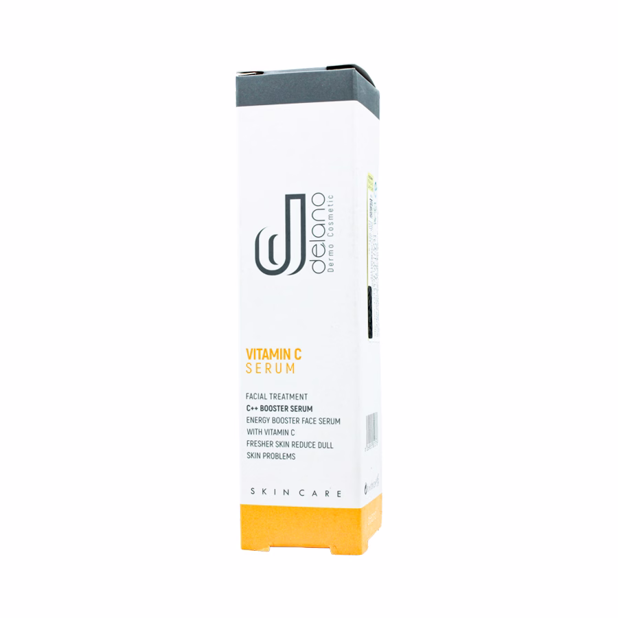 سرم روشن کننده پوست حاوی ویتامین سی دلانو