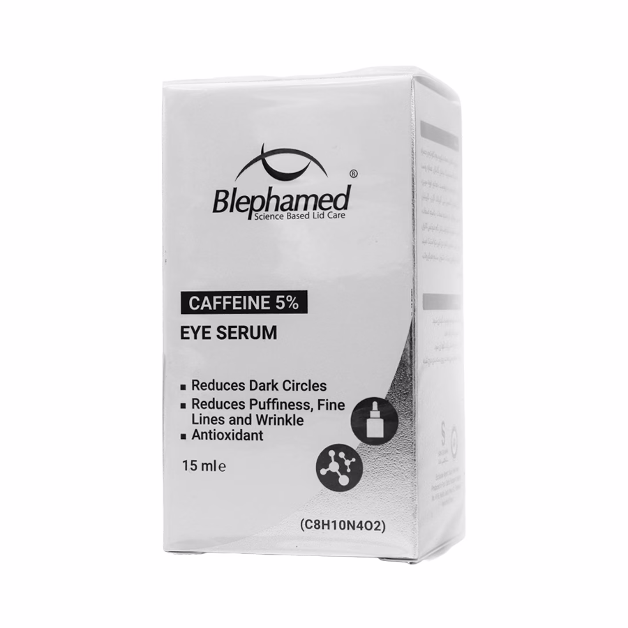 سرم دور چشم کافئین 5 درصد بلفامد