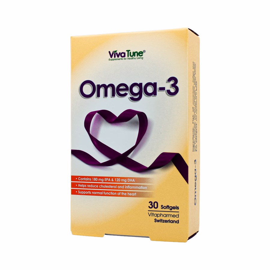 کپسول نرم ژلاتینی امگا -3 1000 میلی گرم ویواتیون