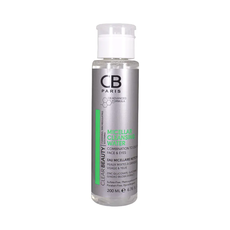 محلول پاک کننده میسلار مناسب پوست مختلط تا چرب سی بی - p1n