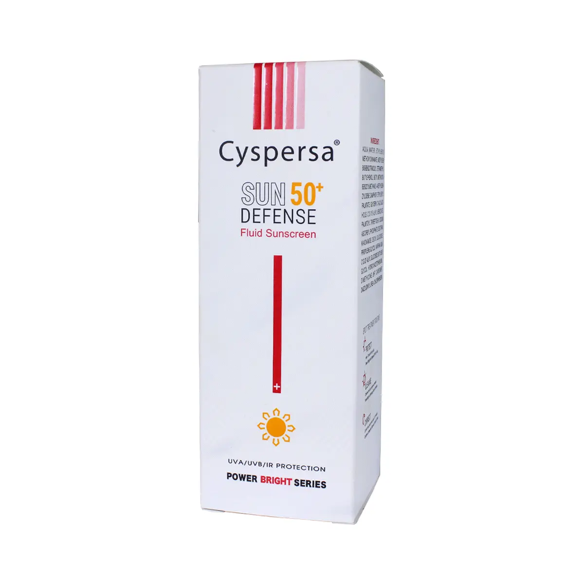 فلوئید ضدآفتاب و روشن کننده SPF50 سیسپرسا - tyl