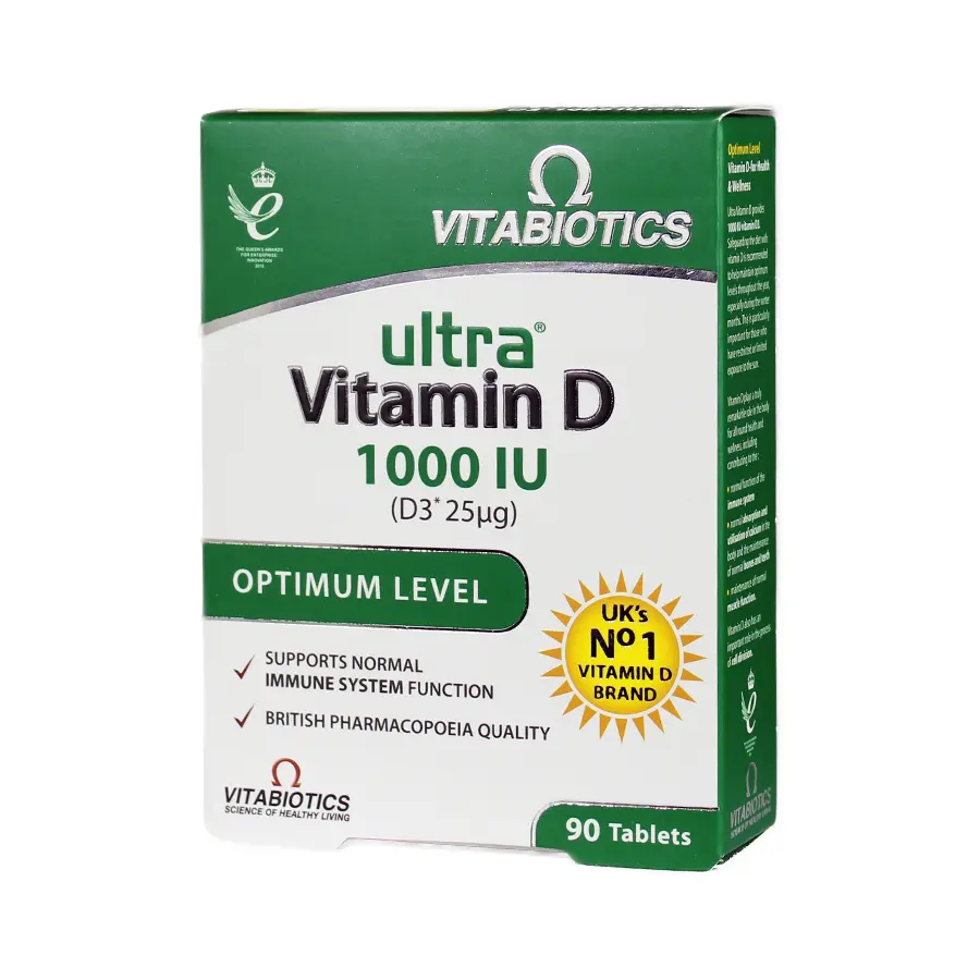 قرص اولترا ویتامین دی ویتابیوتیکس - l70