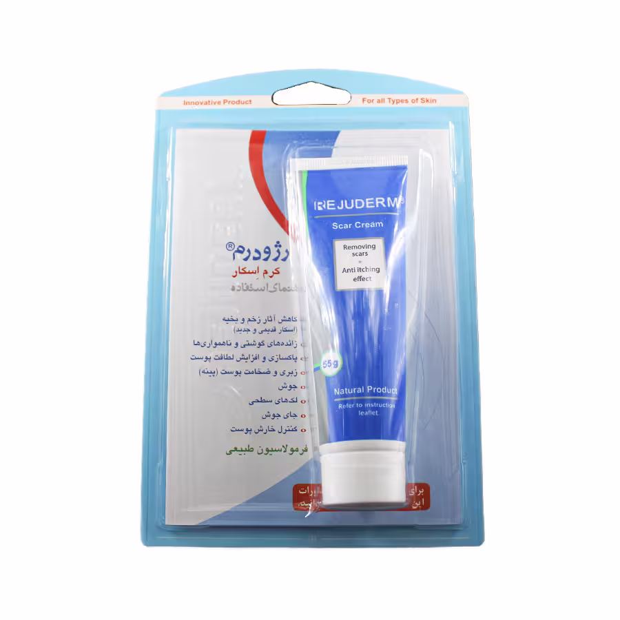 کرم اسکار و زخم پوست رژودرم
