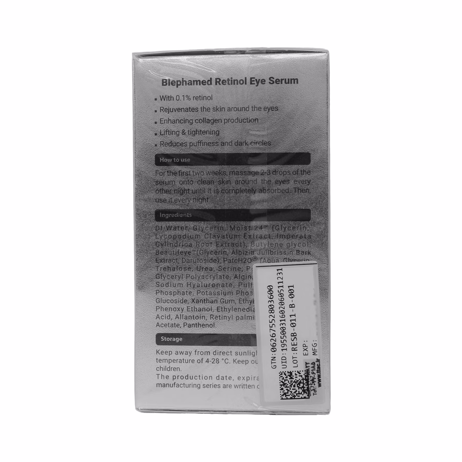 سرم دور چشم رتینول 0.1 درصد بلفامد