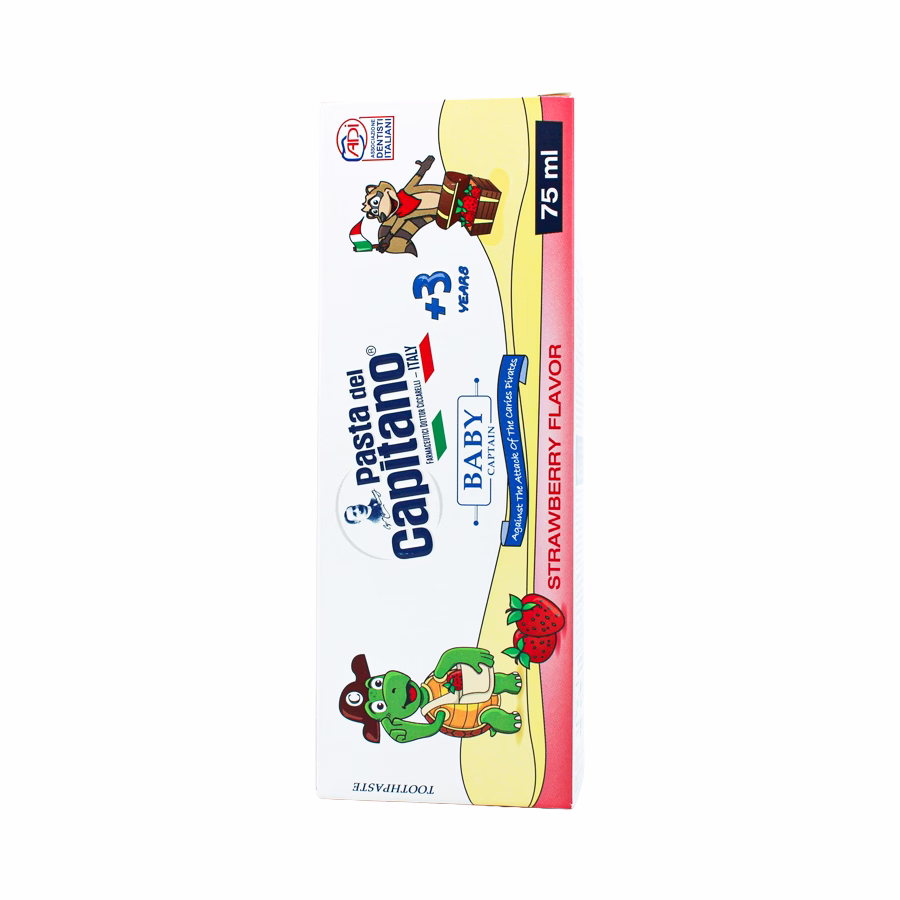 خمیر دندان بیبی کاپیتانو برای کودکان بالای 3 سال