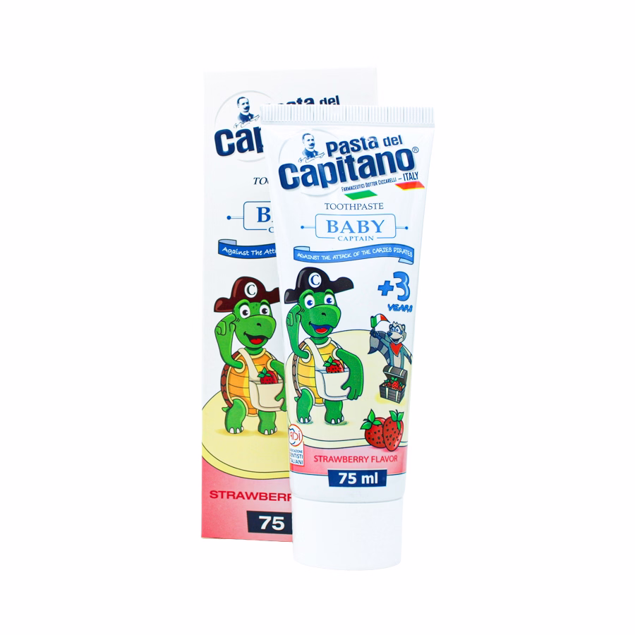 خرید خمیر دندان بیبی کاپیتانو برای کودکان بالای 3 سال