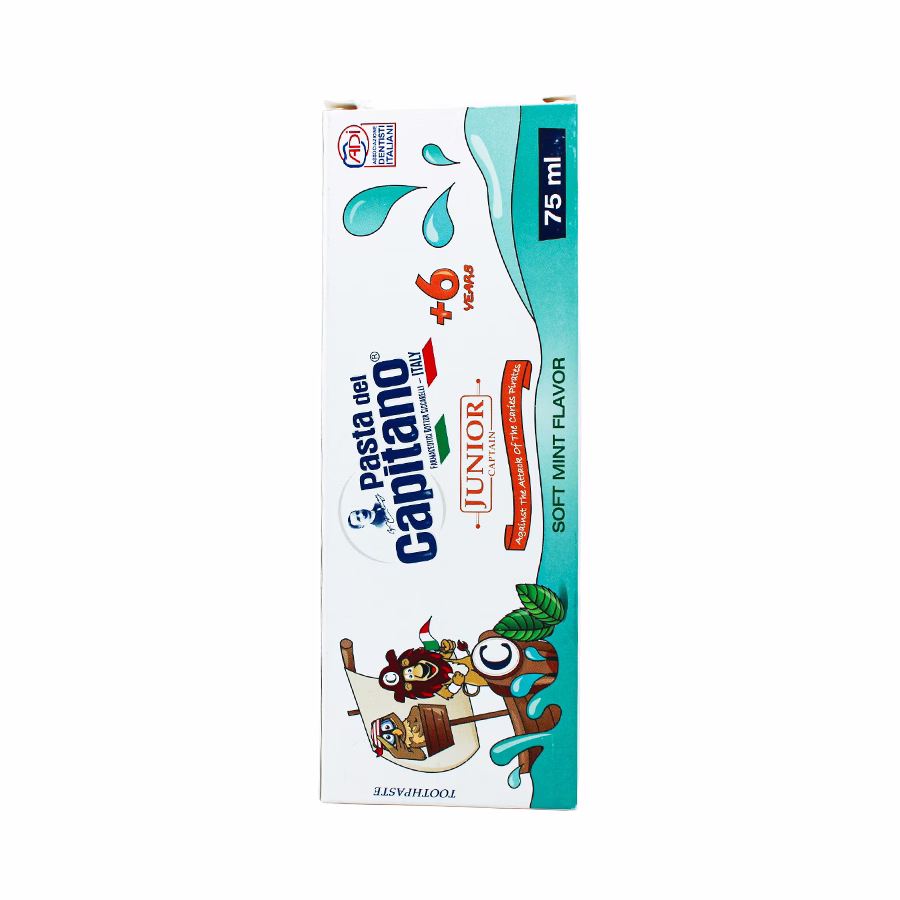 خمیر دندان جونیور کاپیتانو برای کودکان بالای 6 سال