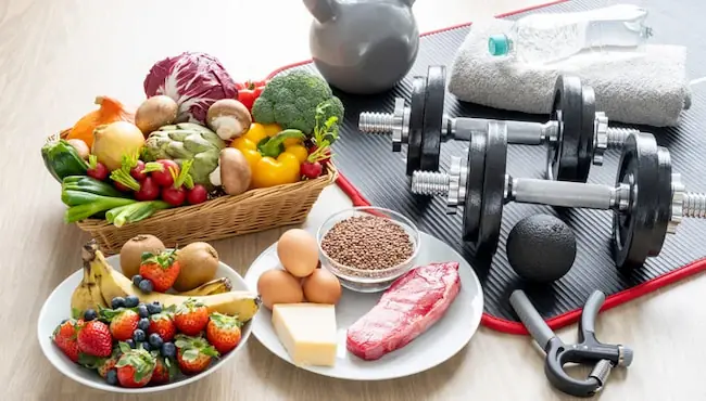 تغذیه قبل از تمرین