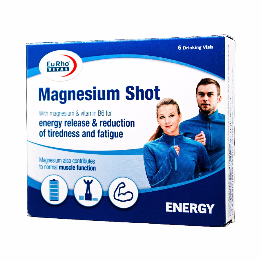 ویال خوراکی منیزیم شات یوروویتال