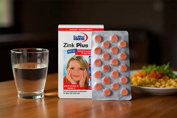 روش مصرف زینک پلاس یوروویتال 15 میلی گرم