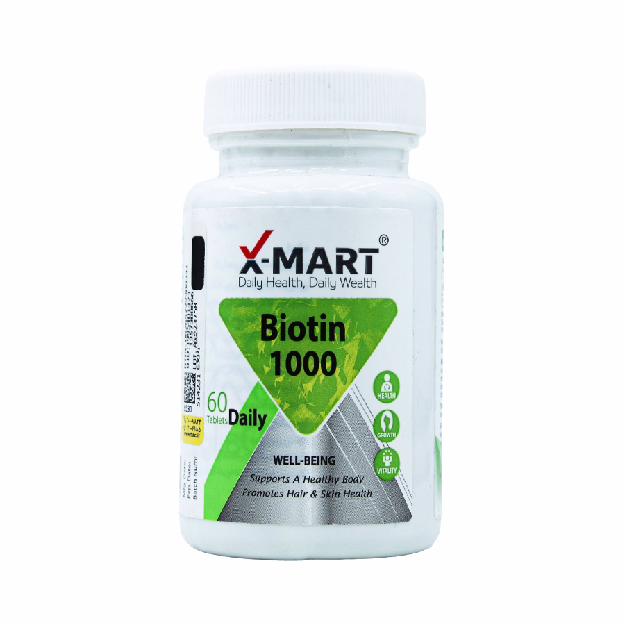قرص بیوتین 1000 ایکس مارت