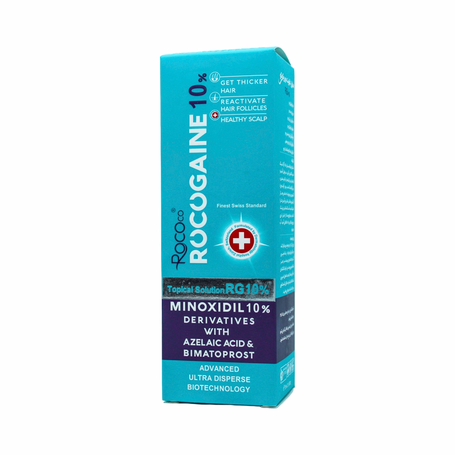 محلول تقویت مو روکوگین پلاس 10 درصد روکوکو - b5n