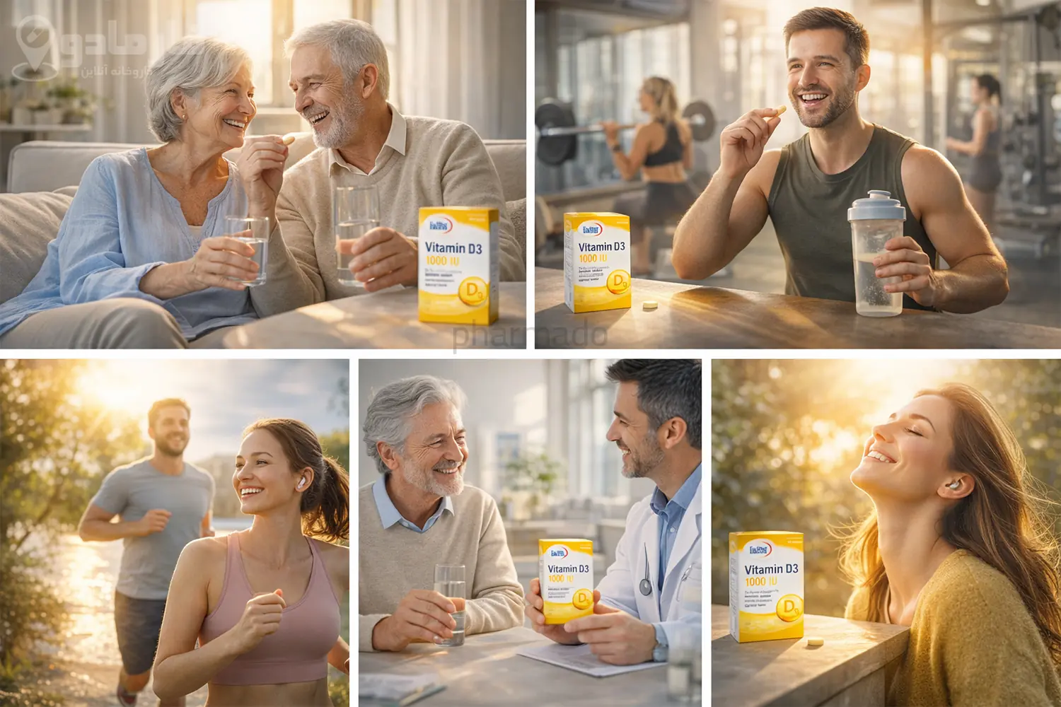 مزایای مصرف قرص ویتامین د3 1000 یوروویتال