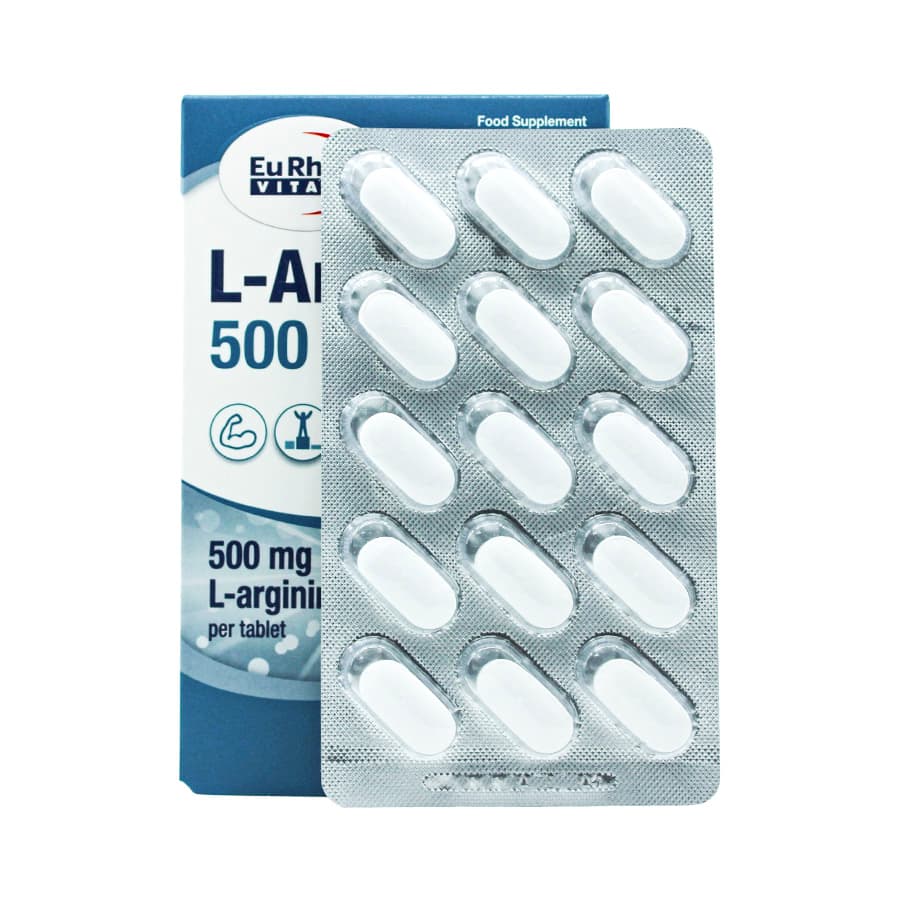 قرص ال آرژنین 500 یوروویتال 60 عددی 4