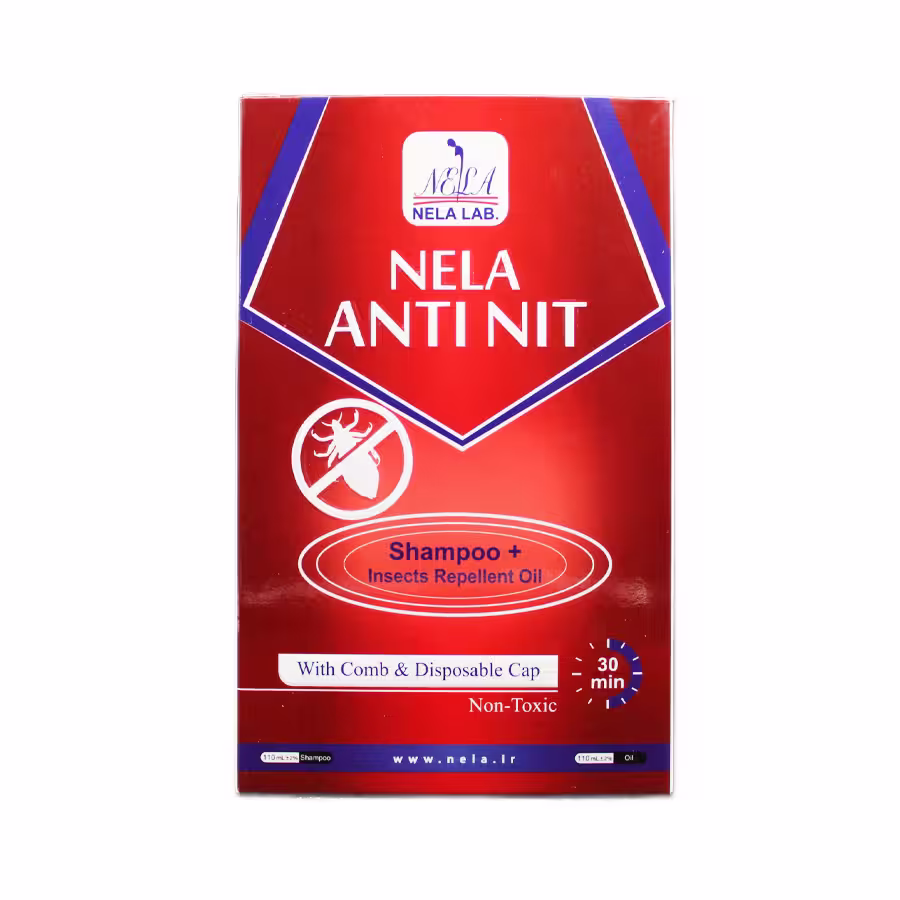 شامپو و روغن آنتی نیت نلا مناسب دافع حشرات 2