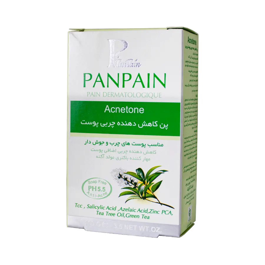 پن کاهش دهنده چربی پوست آکنتون پن پن 100 گرم