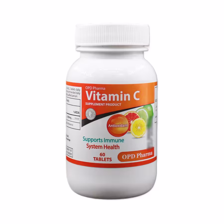 قرص ویتامین C او پی دی فارما 60 عددی 2