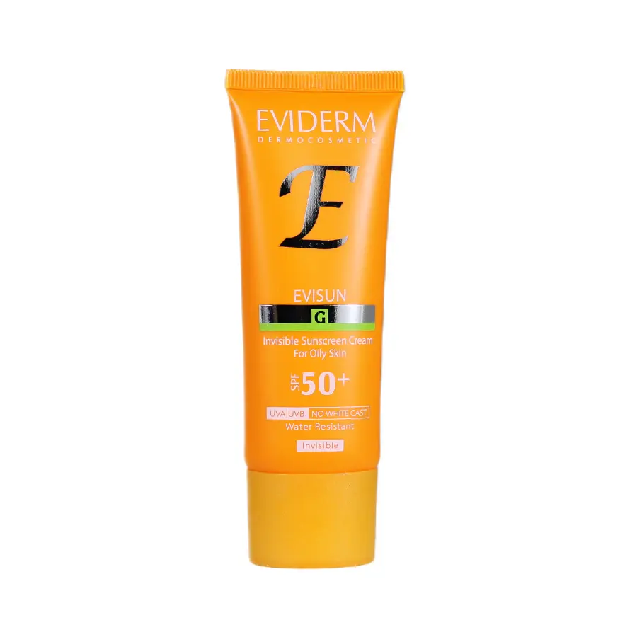 کرم ضد آفتاب پوست چرب اویسان جی اویدرم SPF50 بی‌رنگ 40 میلی لیتر 1