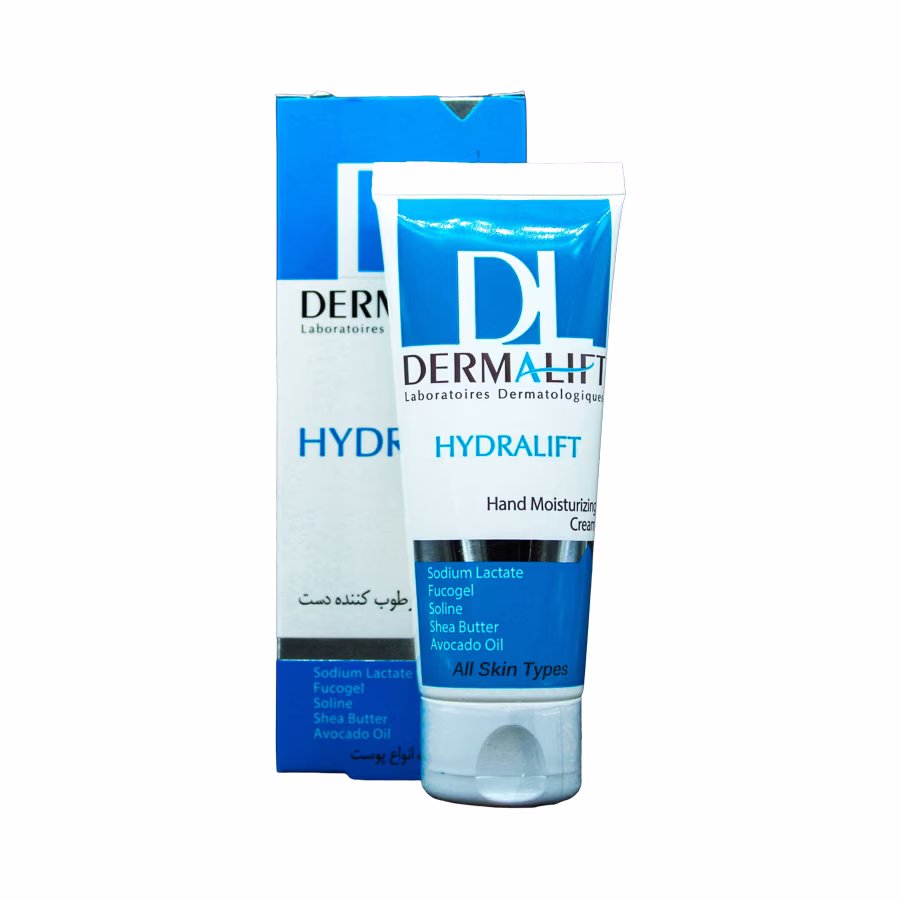کرم مرطوب کننده دست هیدرالیفت درمالیفت 75 میلی لیتر 4