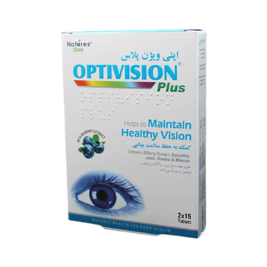 قرص اپتی ویژن پلاس نیچرز اونلی 30 عددی