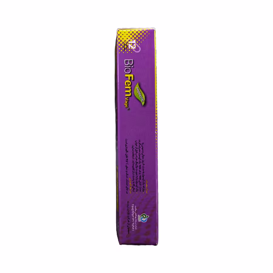 کپسول واژینال بایو فم واژ تک ژن فارما 12 عددی 1