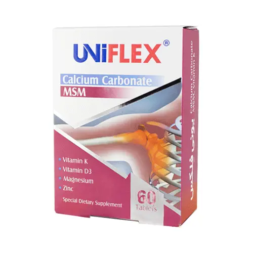 قرص یونی فلکس ابیان دارو 60 عددی
