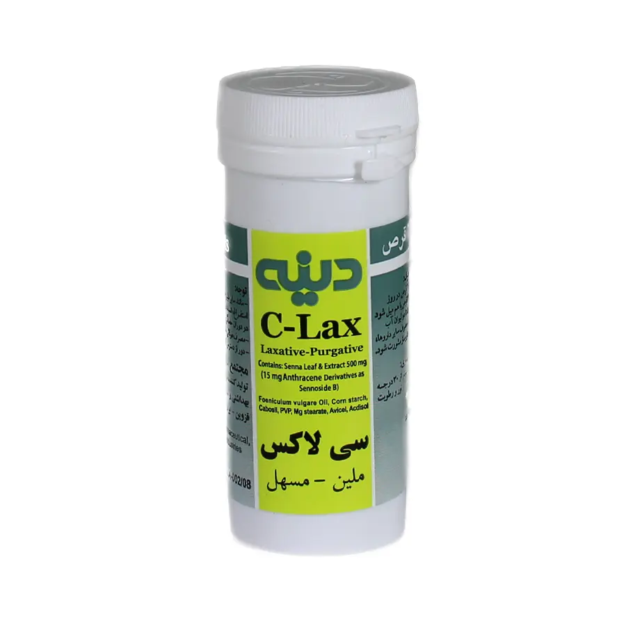 قرص سی لاکس دینه گیاهی 25 عددی