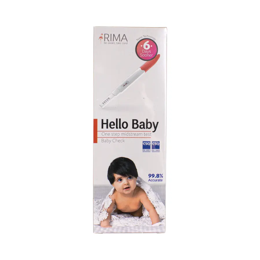 تست بارداری ریما مدل Hello Baby