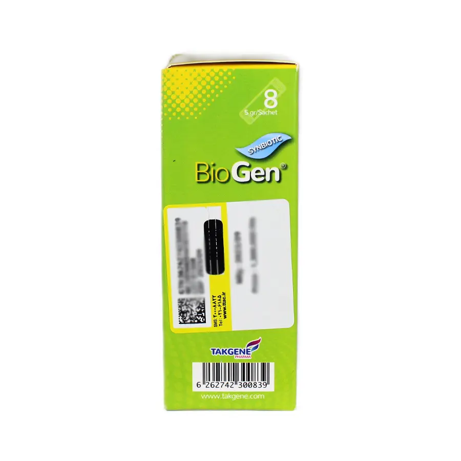 ساشه بایوژن تک ژن فارما 8 عددی 2