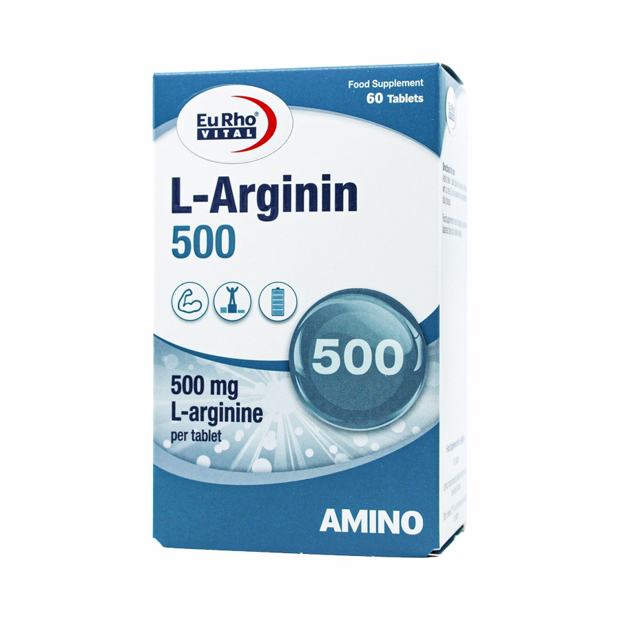 قرص ال آرژنین 500 یوروویتال 60 عددی