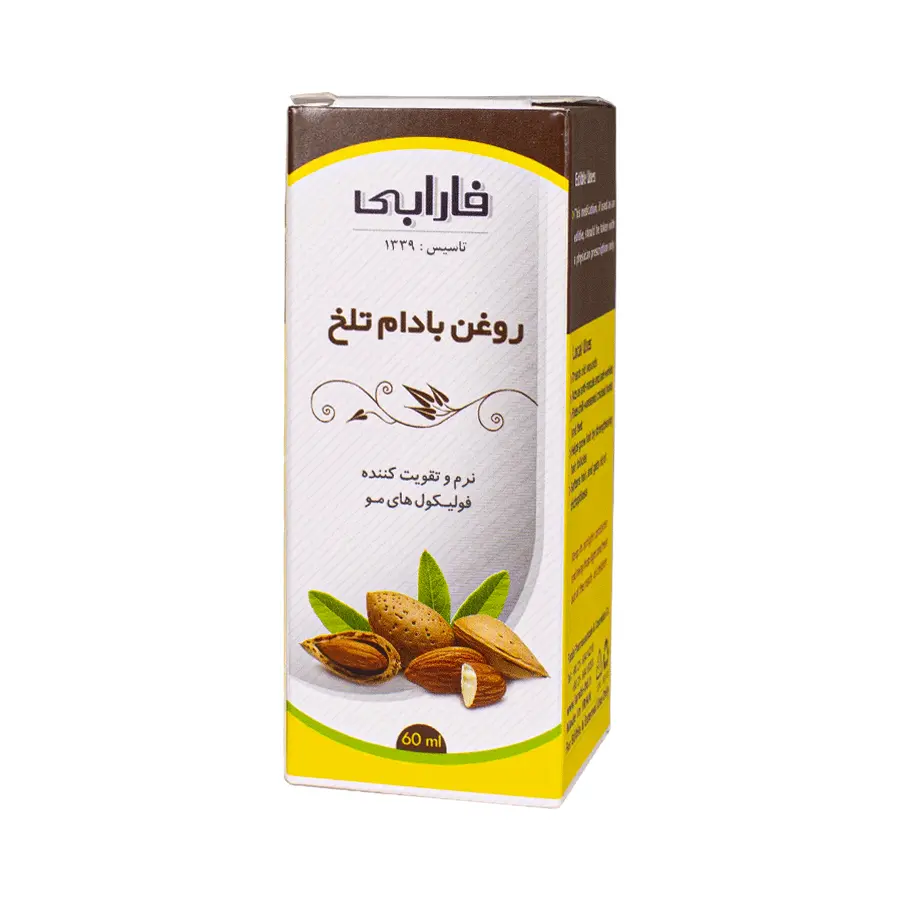 روغن بادام تلخ فارابی 60 میلی لیتر