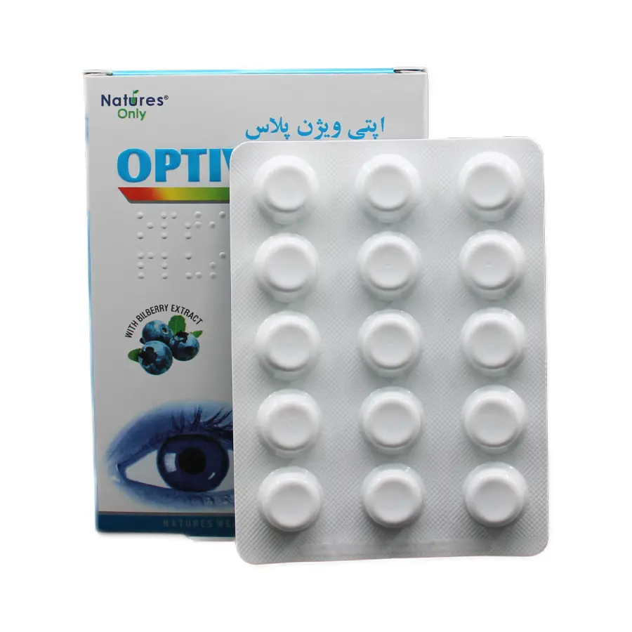قرص اپتی ویژن پلاس نیچرز اونلی 30 عددی 1