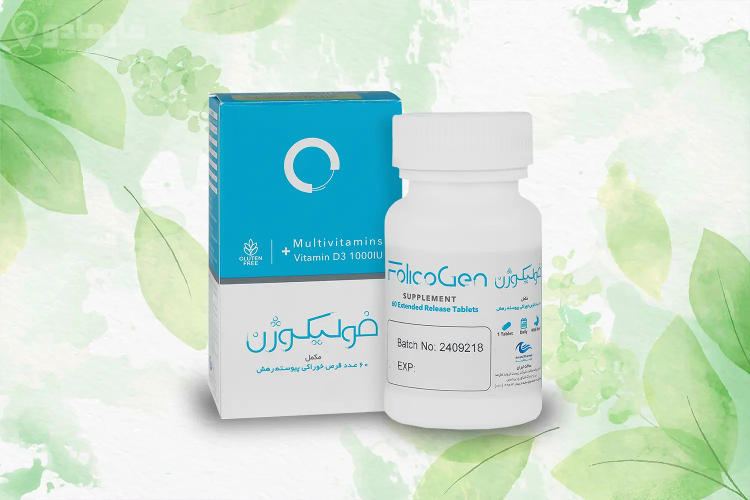 بررسی جامع فولیکوژن اروند فارمد؛ مکمل تخصصی تقویت و رشد مو
